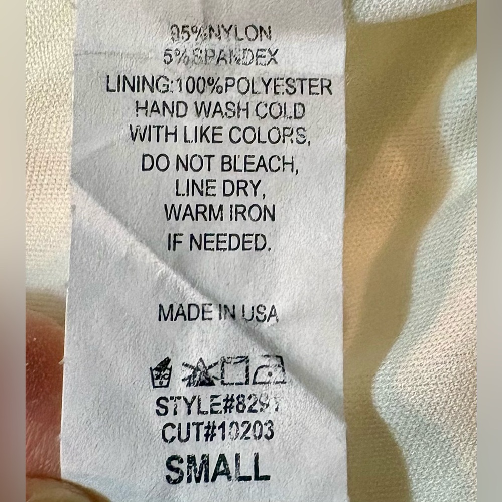 NWT, Pinkblush Maternity Dress, Cream Lace Sleeveless, Size S - Picture 6 of 8